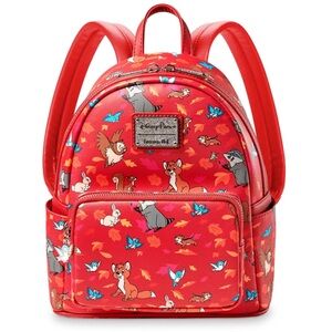 Loungefly Mini Backpack Disney Parks Red Disney Critters (Discontinued)